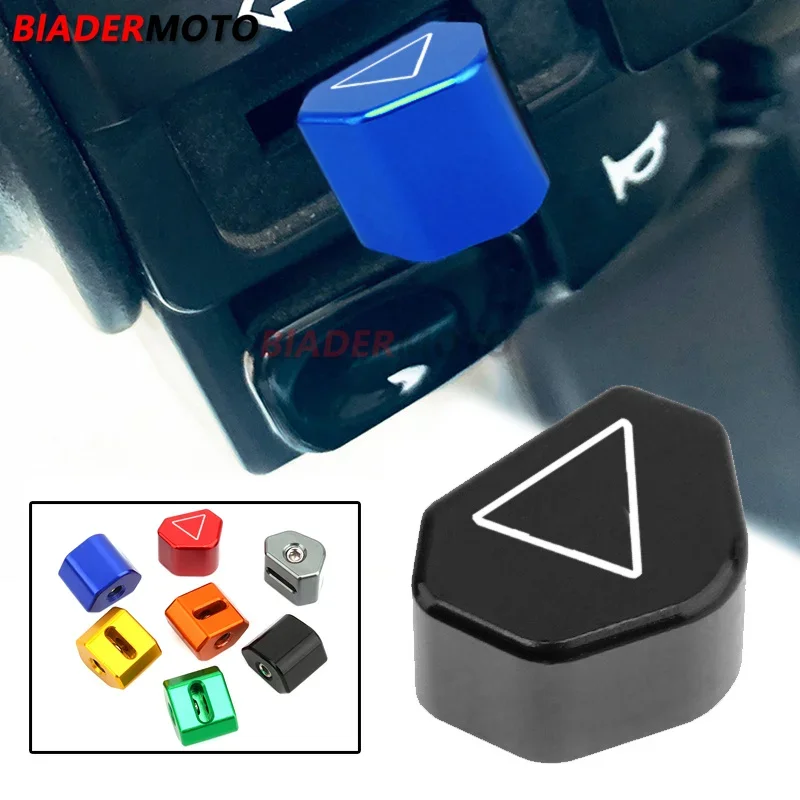 New Accessorie CNC Switch Button Turn Signal Switch Key Cap For TRIUMPH 1050i Street Triple DAYTONA 675 R TIGER 900 800 660 1200