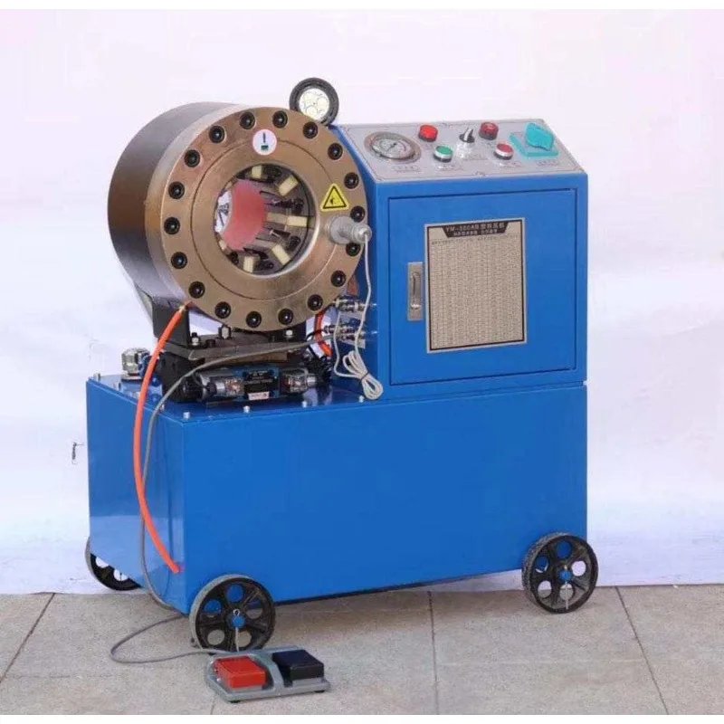 

Китайский станок для обжима гидравлических шлангов высокого давления, пресс для кабелей, обжимной пресс для фитингов шлангов P32, обжимной пресс для стальных тросов и труб, цена для продажи