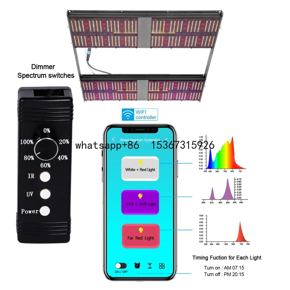 New 540w grow panel board full spectrum replace 1000w hps led grow light bar lm301 evo uv ir commercial for indoor plants