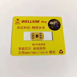 New wellsim pro V3.9 version For iphone6 to 15promax with QPE /TMSI / ICCID Mode