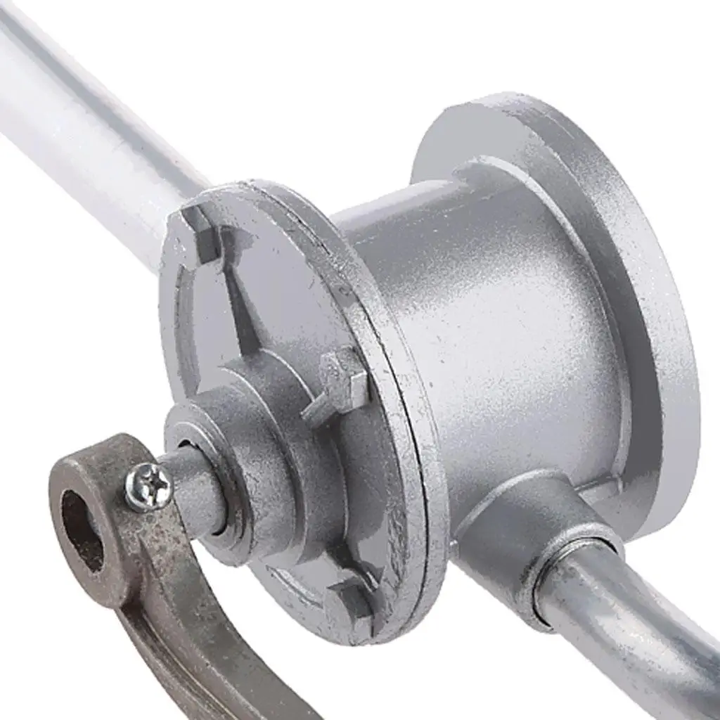Manual Hand Crank Rotary Pump Suction Drum Barrel Tank Tool