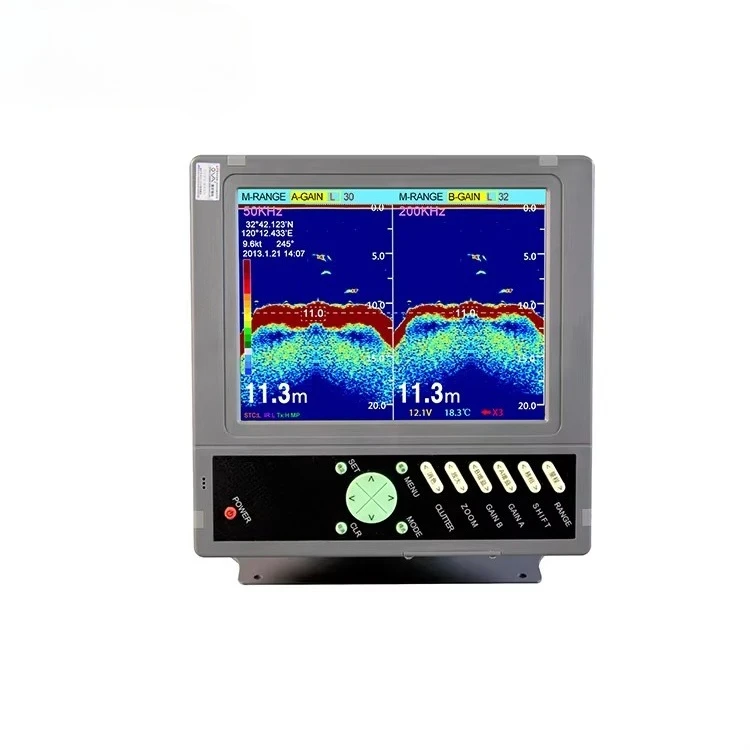 Peixe sonar marinho de 10 polegadas com equipamentos de pesca GPS integrados em promoção