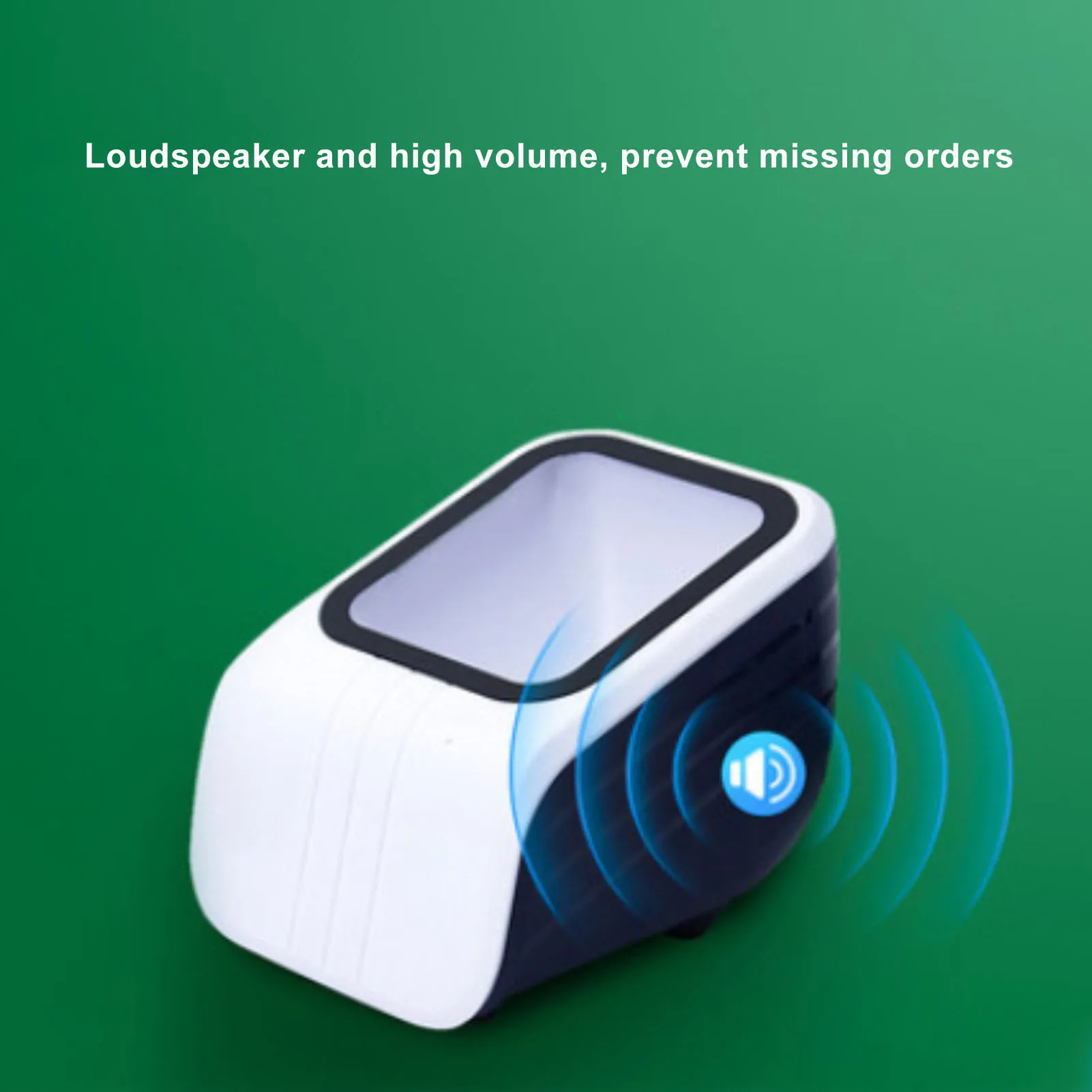 Desktop Barcode Scanner Automatic Scanning Voice Announcements USB Wired  Barcode Reader for Retail Stores USB Barcode Scanner