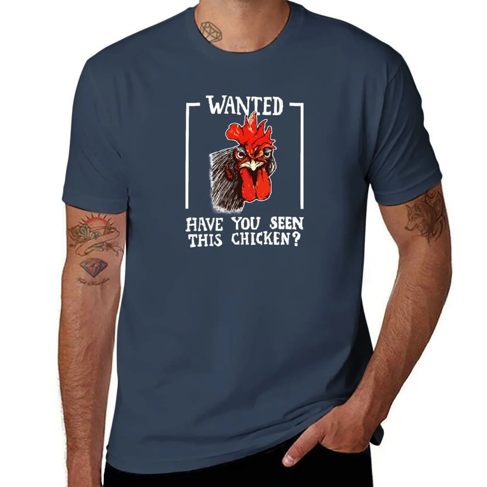 you this seen have chicken T-Shirt Basic Solid Tee for Daily Use