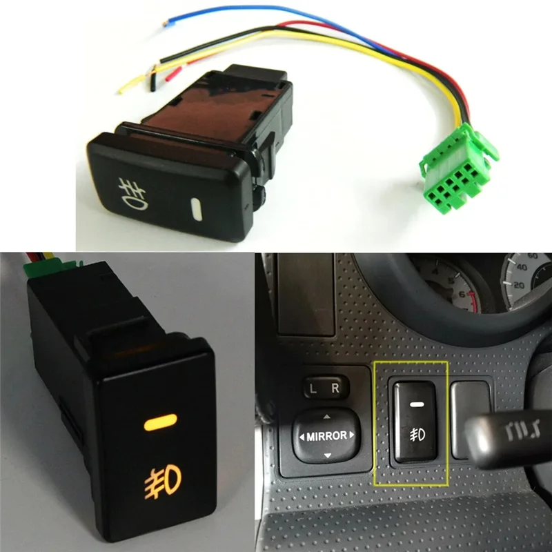

Power Switch For Toyota Tacoma Land Cruiser Reiz Hilux Prado 120 FJ CRUISE LC76 LC78 Car Modification Switch-A08Q