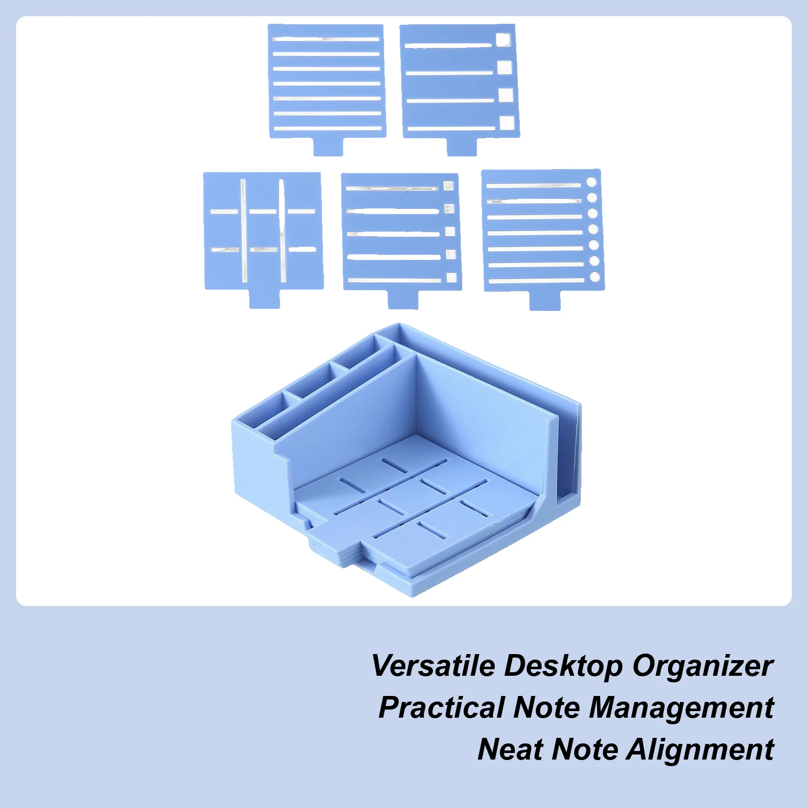 

Портативный держатель для липких заметок, организация трафарета для липких заметок для 3X3/4X4, диспенсер для трафаретов для липких заметок с шаблоном