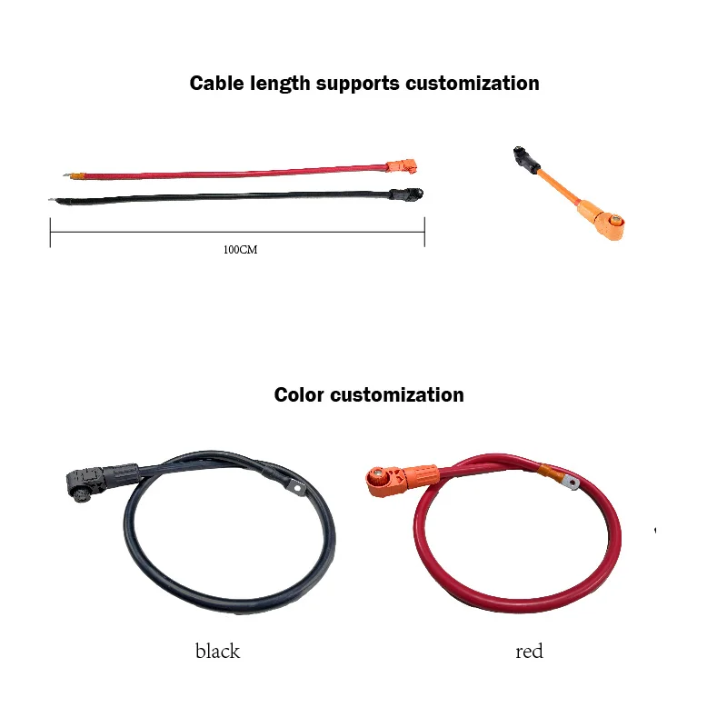 

YIXIANG Insulation SolarCable for Solar System Lifepo4 Battery Inverter Cable 50mm*1.5m