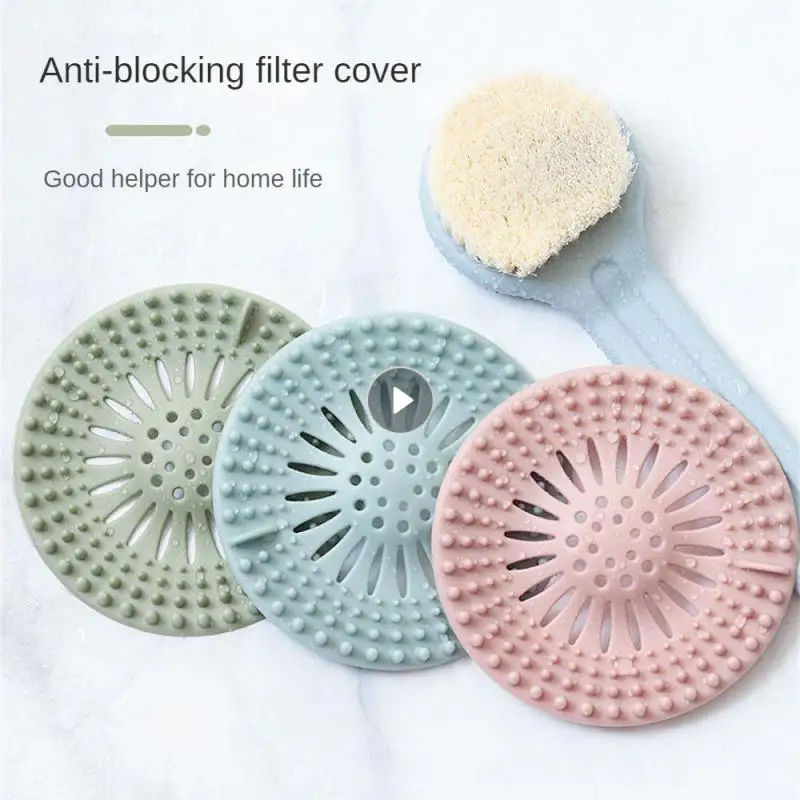 Floor Drain Strainer Strong Resilience Tpr Material Effective Filtering Dirty Hands Hair Filter Tank Filter Waterway Hair Filter