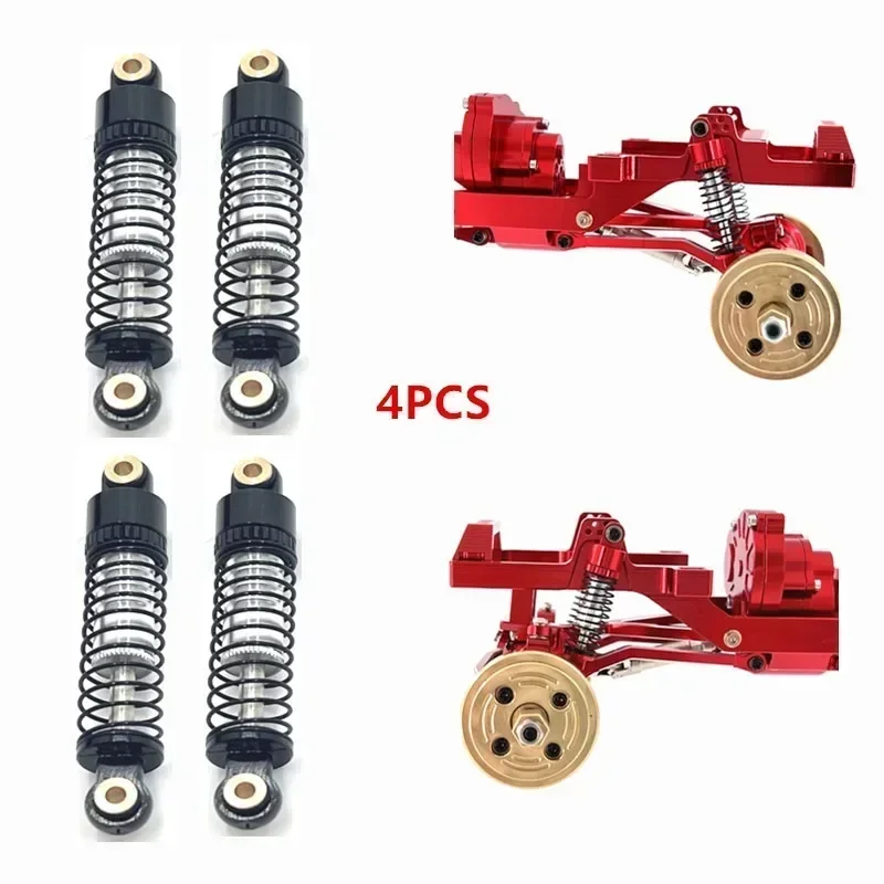 Metal Upgrade Adjustable Soft and Hard Hydraulic Shock Absorber FMS 1/24 Xiaoqi FCX24 RC Car Parts