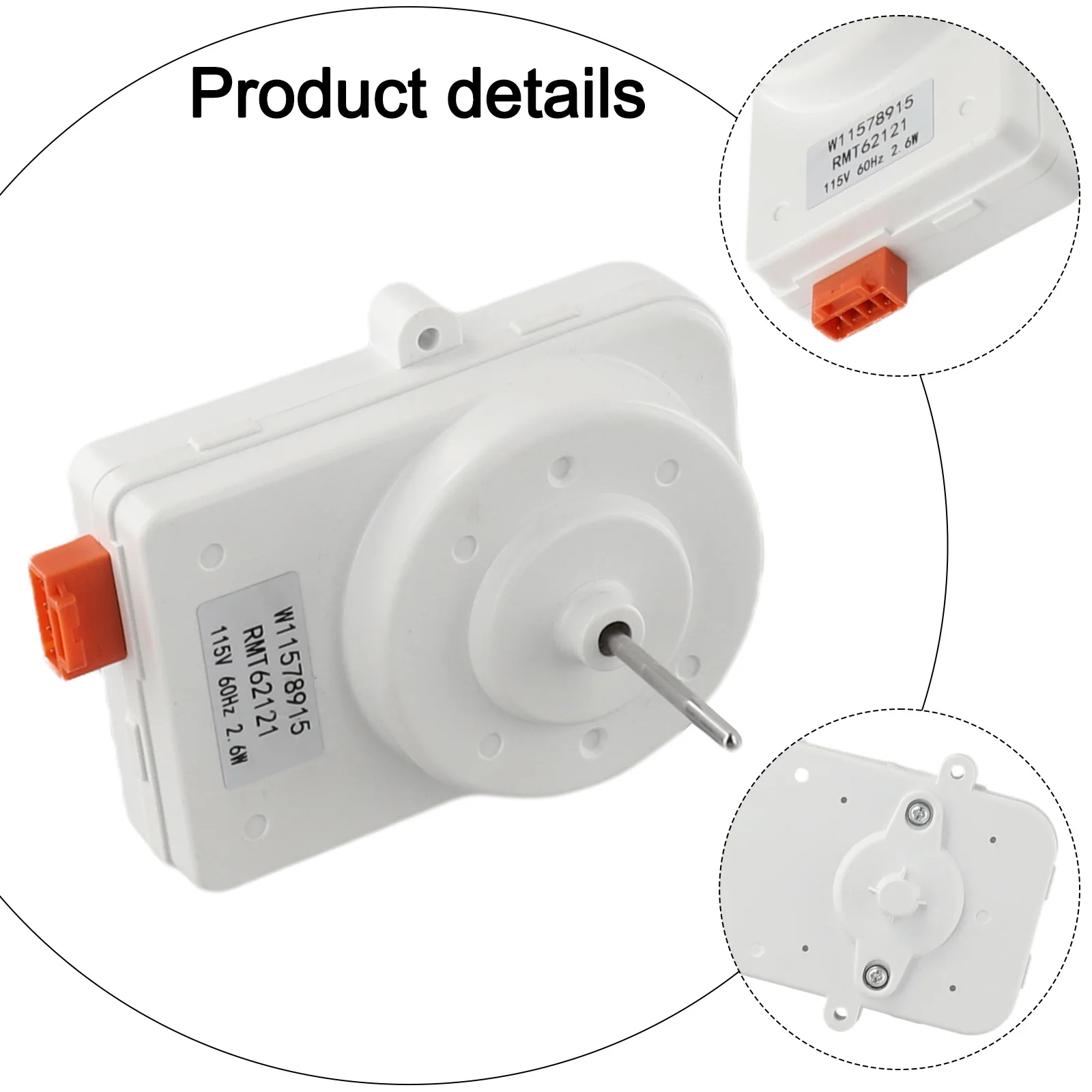 

Appliance Repair Refrigerator Fan Motor Easy Installation Design Long-lasting Performance Refrigerator Motor Part