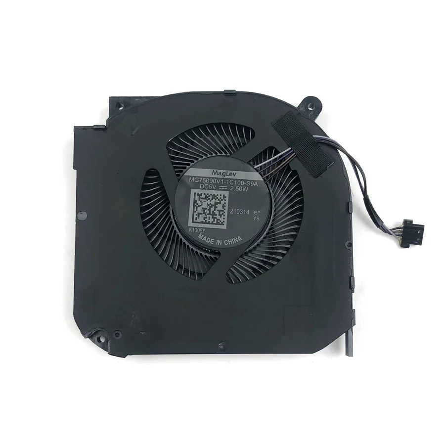 New Laptop CPU GPU Cooling Fan MG75090V1-1C100-S9A DC5V 2.50W 4Pin THER7GM7Z0-1411 GM7ZG0M Cooler