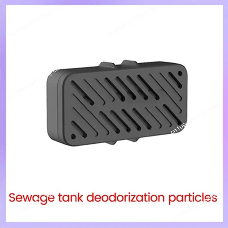 N83R 2 قطعة جزيئات إزالة الروائح الكريهة لخزان الصرف الصحي لـ Dreame X40/X40 Pro/X40 Ultra مكنسة كهربائية قابلة للاستبدال
