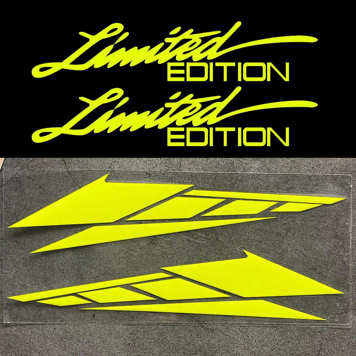 Reflective Vinyl Sticker for Motorcycle fuel tank Side body Panels Mudguard Fairing  top box Windshield and other decoration