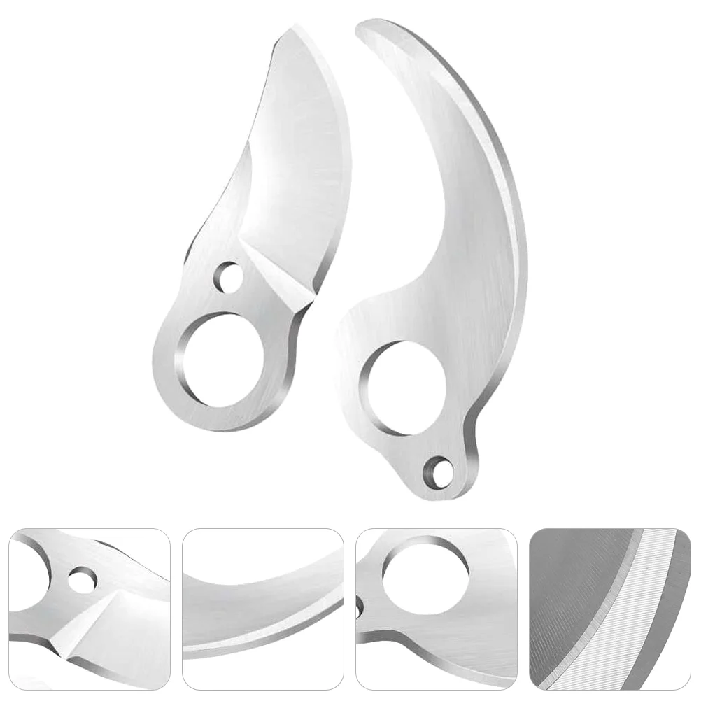 

2 Pcs 25mm Electric Pruning Shears Blades SK5 Gardening Pruner Replacement Lightweight Fast Cutting Efficient Work
