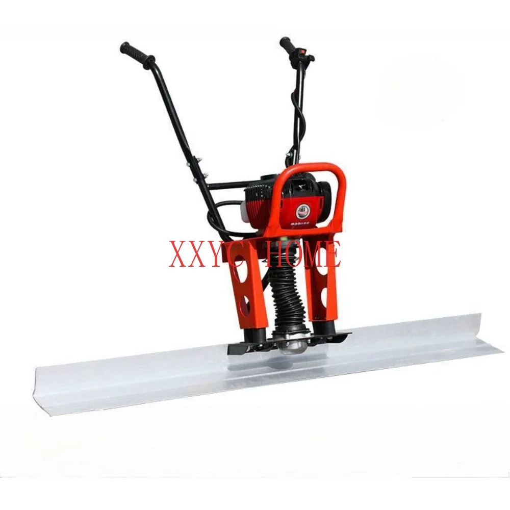 Concrete gasoline vibrating ruler cement pavement electric vibrating  flat ruler smoothing machine leveling