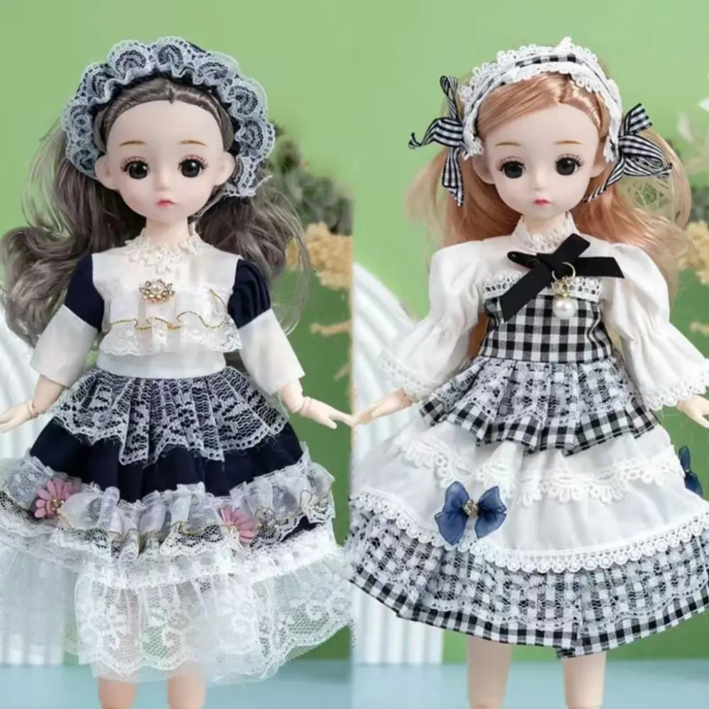 Muñeca BJD de 30 cm con Ropa, Ojos Atractivos, Cabello Largo, Vestido de Princesa, Muñeca BJD de Anime, Elegante Princesa con Maquillaje, Articulada