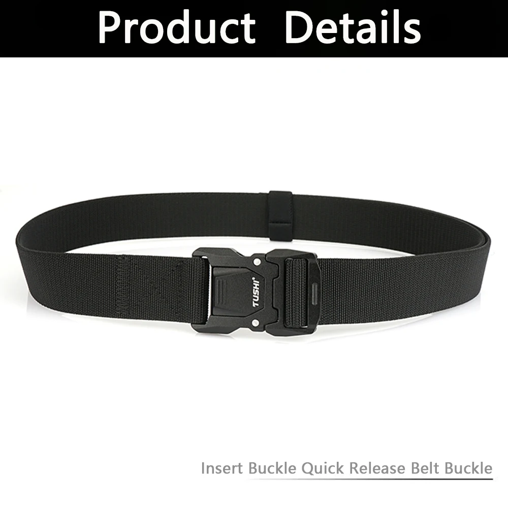 TUSHI Mannen Leger Elastische Tactische Riem Unisex Mannelijke Casual Gesp Riemen Canvas Singels Tailleband Militaire Taille Riem Hoge Kwaliteit