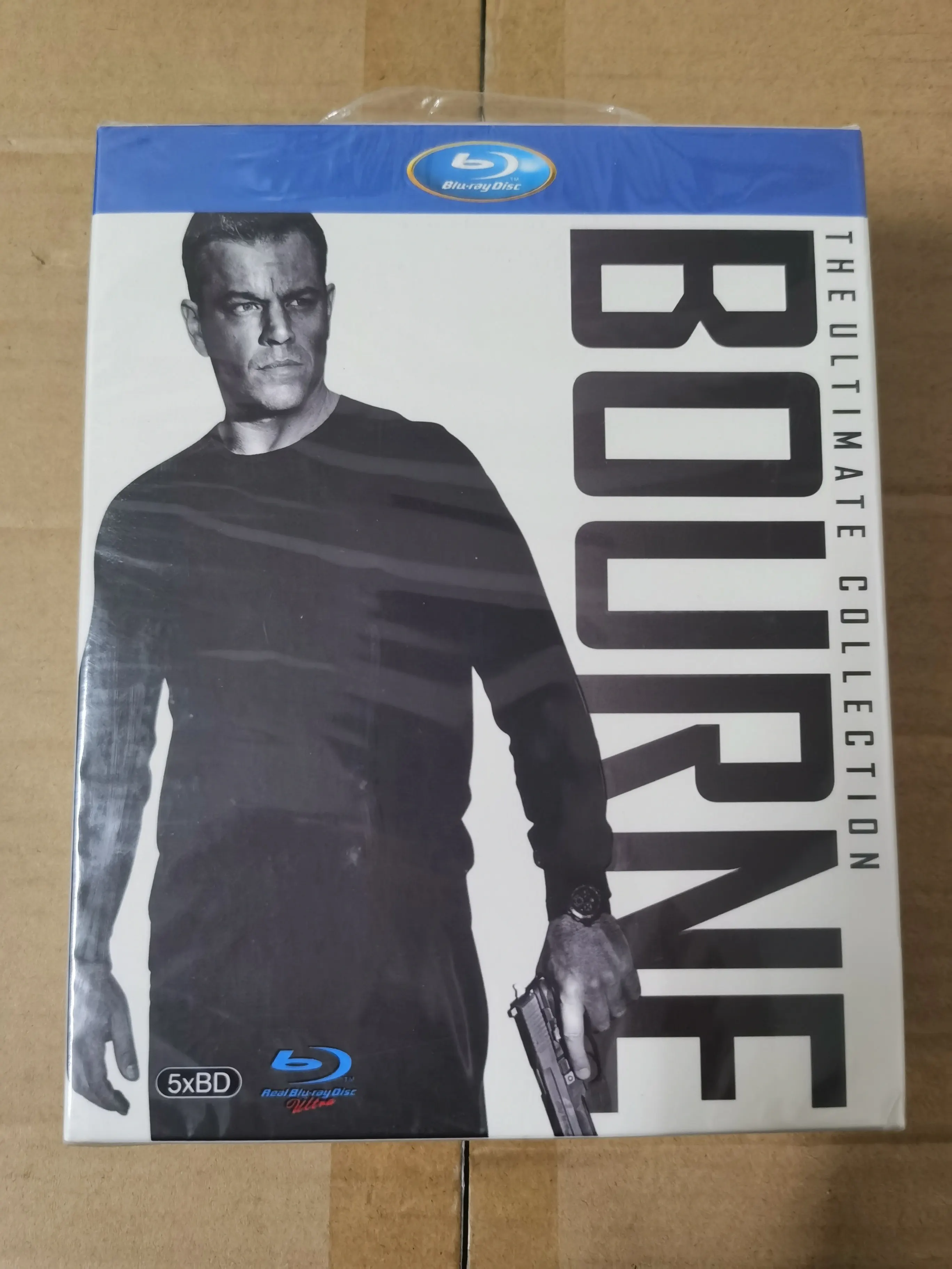 

Классическая серия боевиков «Борн»: коллекция 12345, Blu-ray, высокое разрешение, коллекционное издание, 5 дисков, бокс-сет