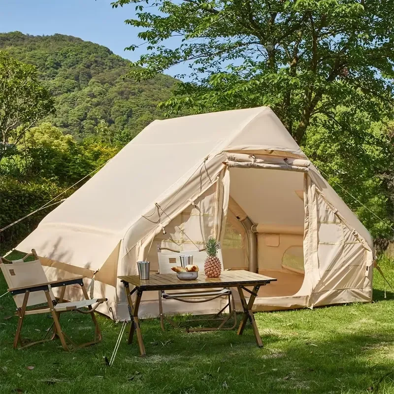 420D Oxford Cloth 6-8 People 12 Square Meters 300x400x200cm Waterproof Inflatable Camping Tent