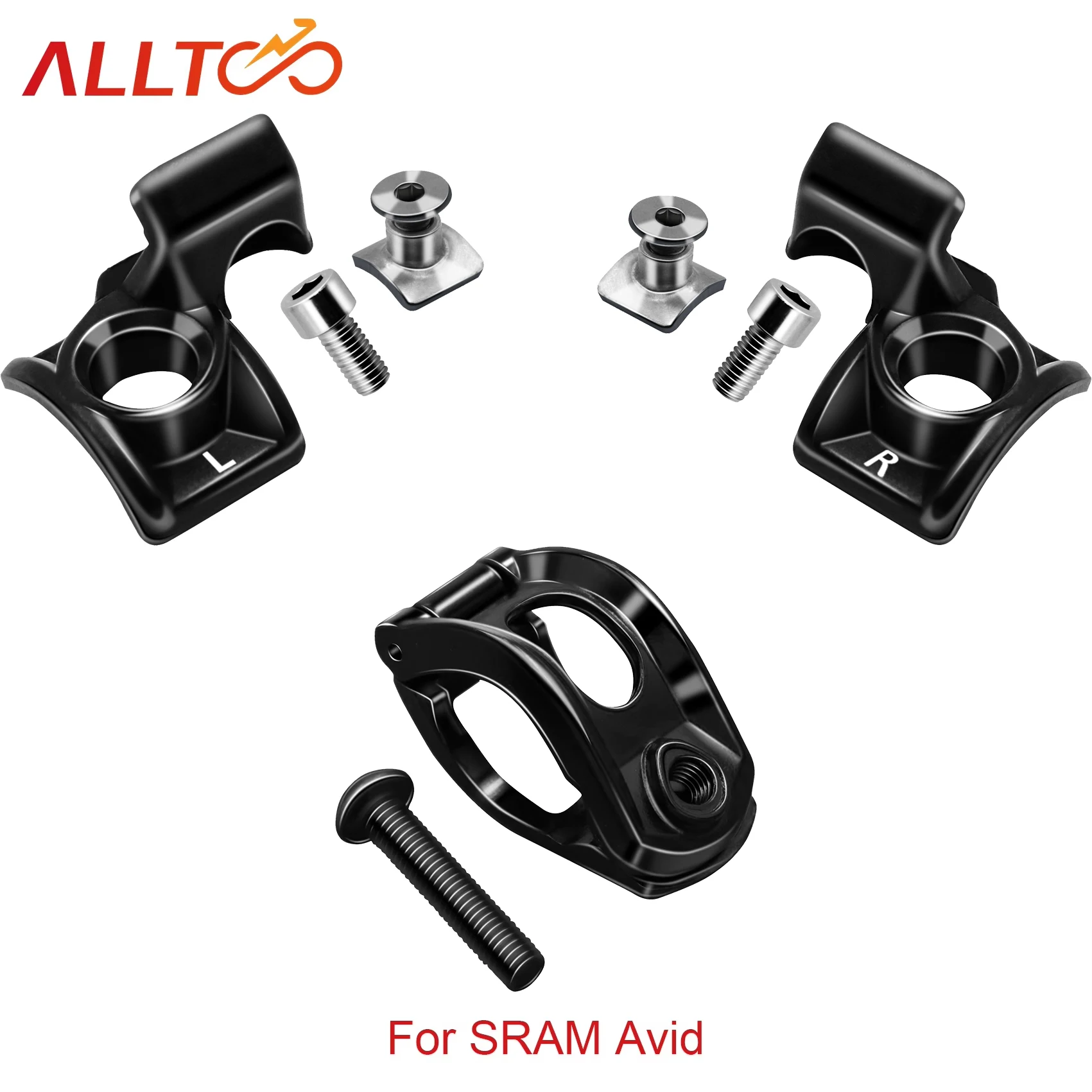 ALLTOO Bike Metal BRAKE H-clamp Ring For SRAM AVID MMX X MatchMaker Elixir CR /X0/XX Bicycle Part Lever Shifter Right and Left