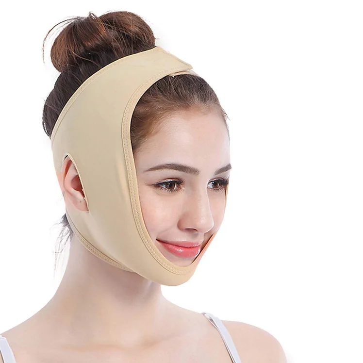 V Face Lift Bandage Relaxation Facial Shaper Belt Reduce Double Chin Thining Slimming Face Skin Massage