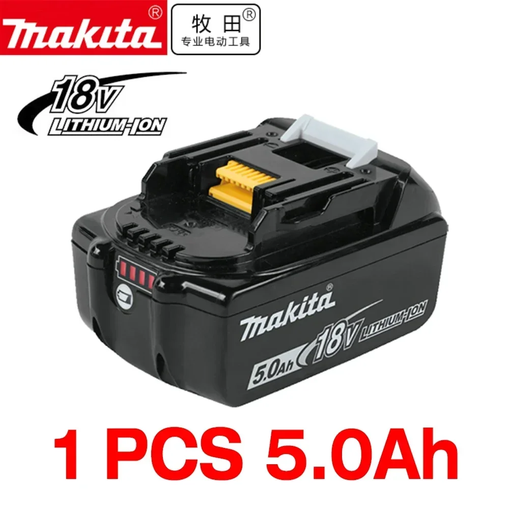 

Original Makita 18V 5Ah 6Ah Battery With LED lithium ion replacement LXT BL1860B BL1860 BL1850 Makita rechargeable power tools