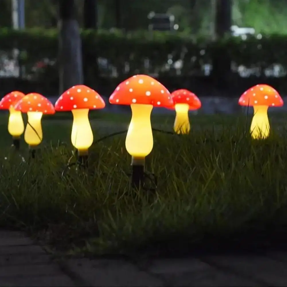 15cm 8/12/20 piezas luz Solar de setas brillo carga automática fácil de instalar lámparas solares impermeables al aire libre decoración de jardín