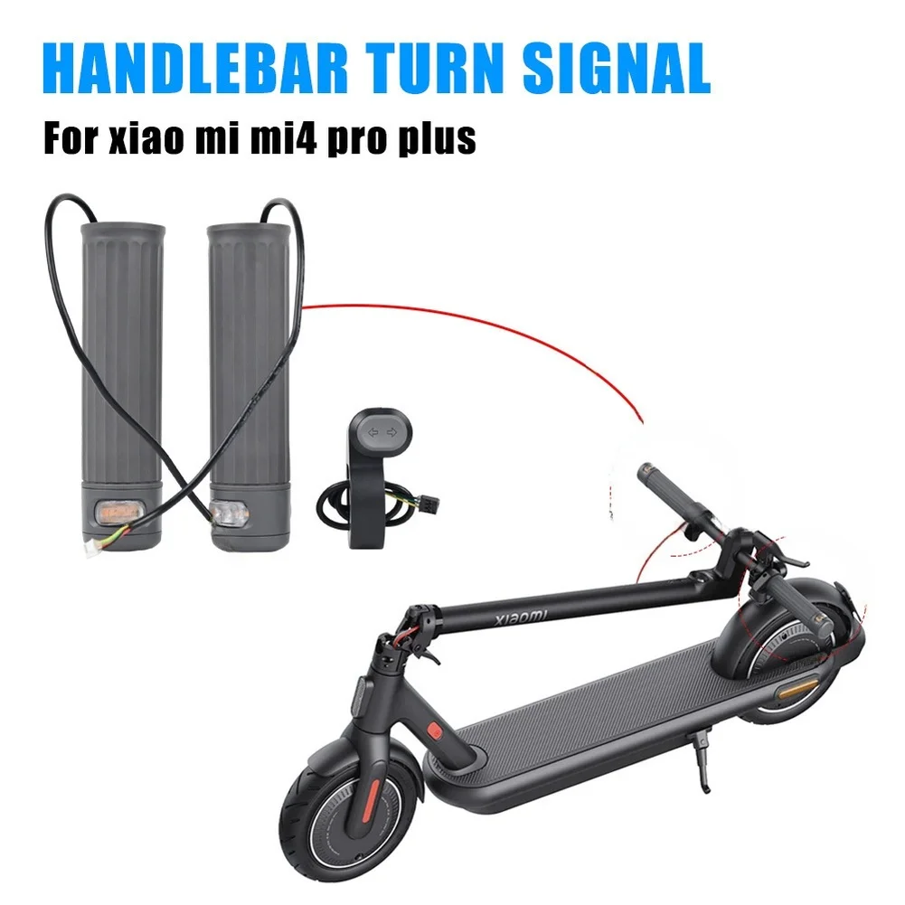 

1 Set FOR XIAOMI 4 PRO PLUS MAX Electric Scooter Handlebar Grips With Turn Signal Electric Scooter Accessories