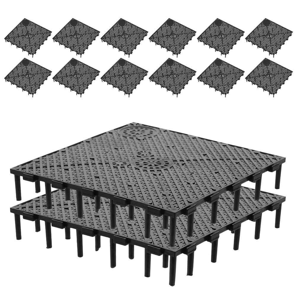

14pcs Filter Plate Divider Breathing Design Water Flow Aquarium Landscaping Tray Board Separator Fish Tank Accessory Bottom