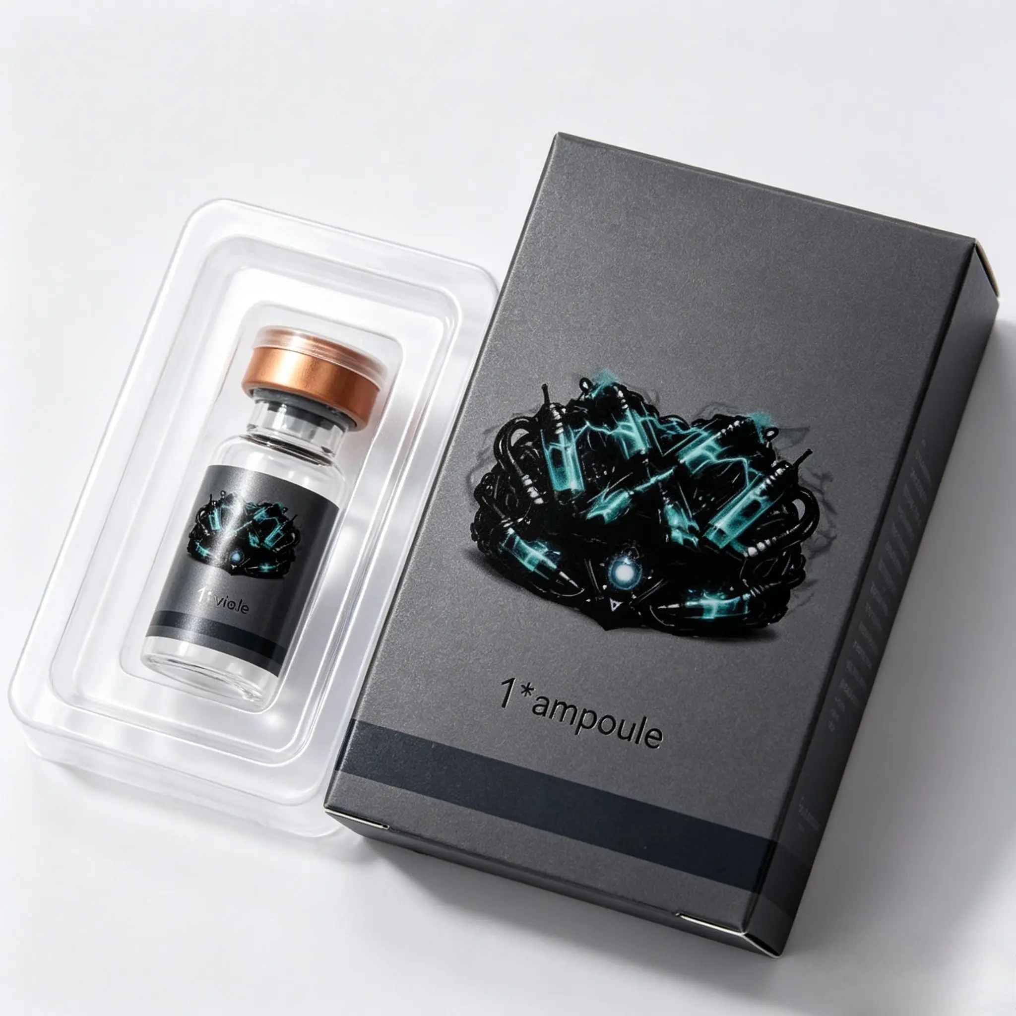 Anti-tampering Hologram Labels & Custom Pack Boxes,Accessories for 3ml 10ml Protein Peptide Containers