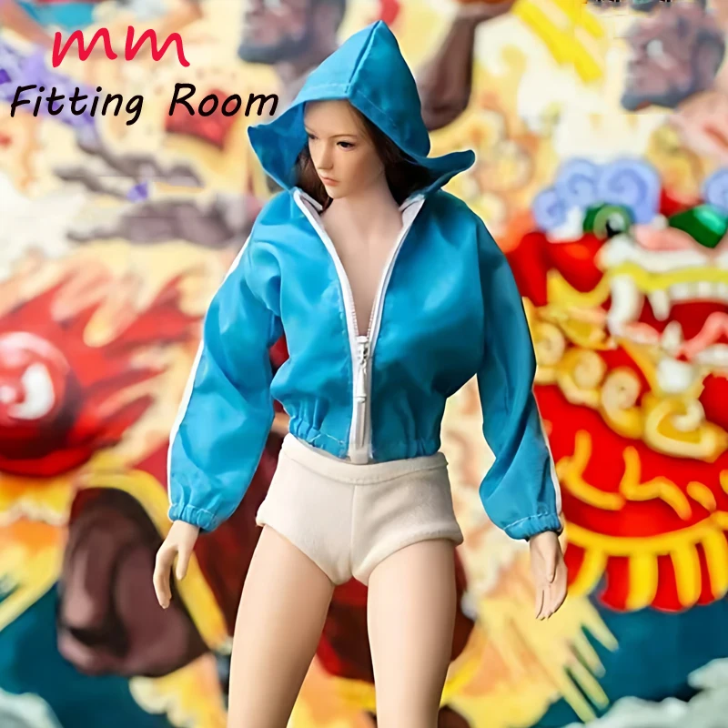

Женская фигурка в масштабе 1/6 ‌ Спортивная куртка на молнии, подходит для фигурок 12 дюймов, аксессуары для кукольной одежды.