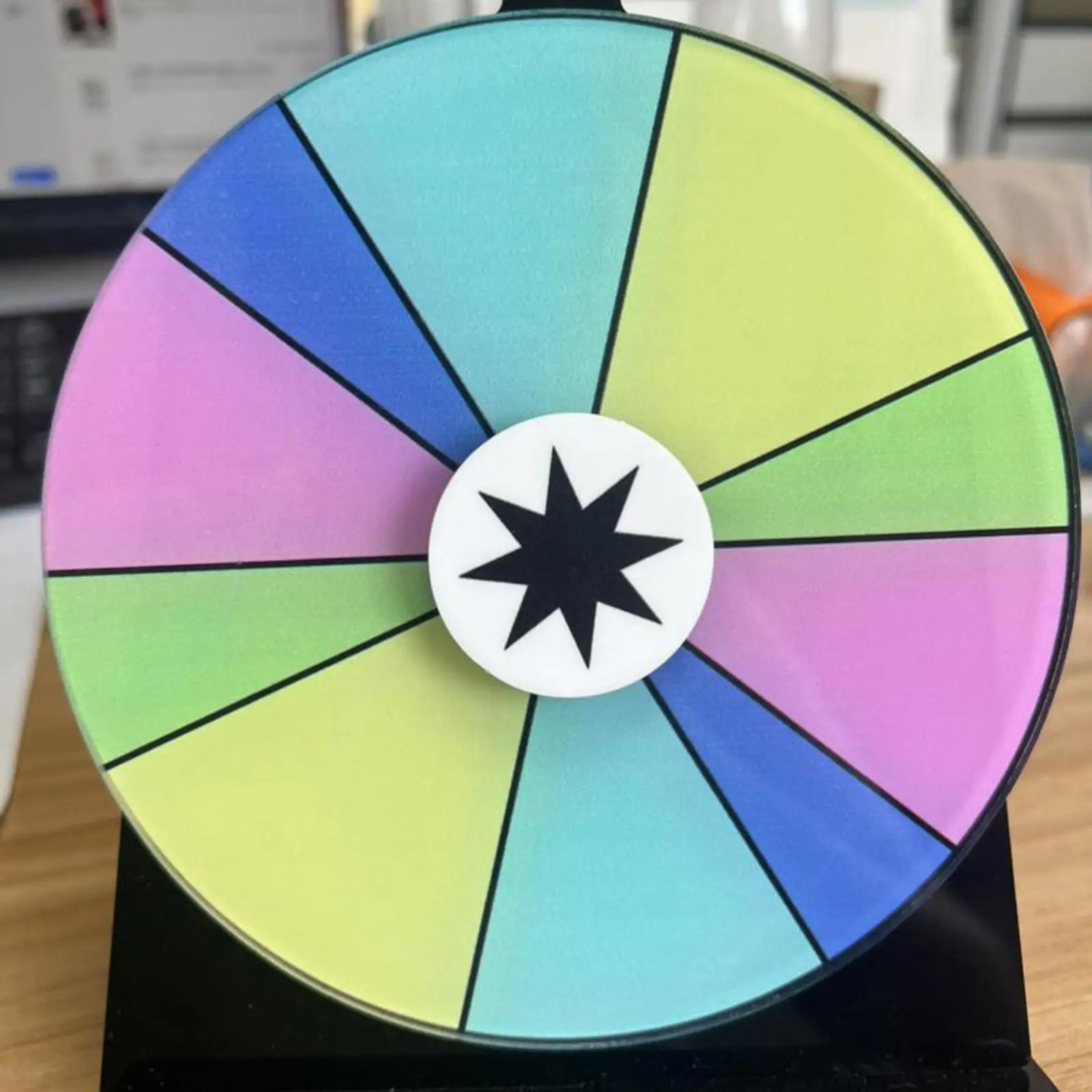 Rotating Wheel Party Supplies Fortune Wheel for Bar Restaurant Classroom