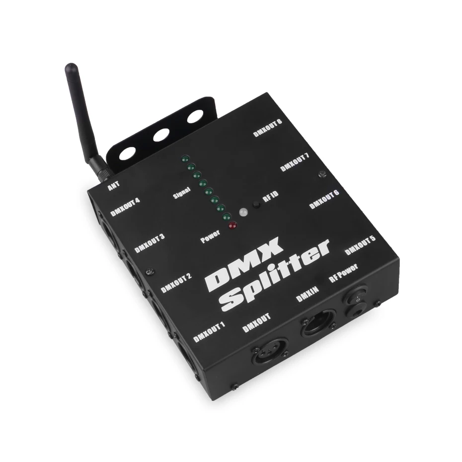 Imagem -03 - Alien-wireless Isolado Splitter Amplificador Dmx Transceiver Receiver para dj Disco Stage Lights Way 3-pin Dmx 512