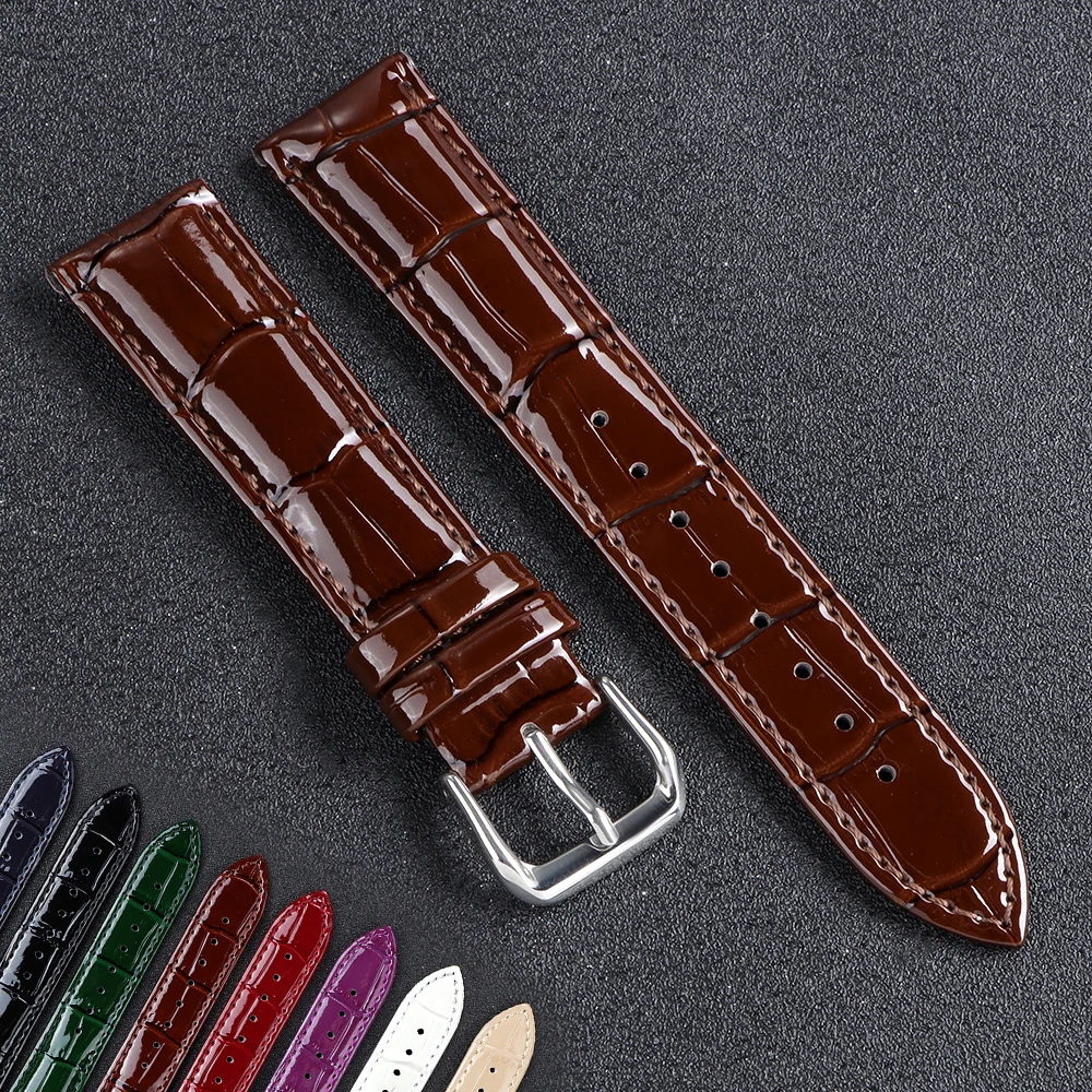 Suede Strap Watch - Genuine Calfskin Strap Slub Pattern Universal