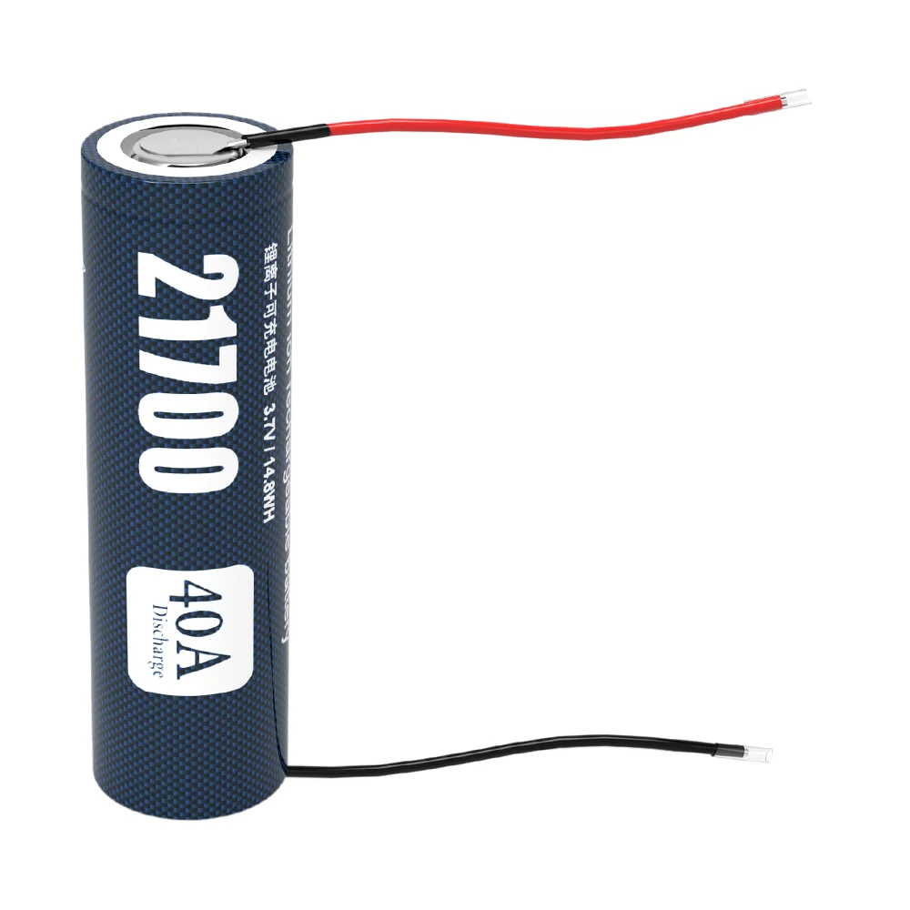 LiitoKala 21700 4000mAh Lii-40S 40A Discharge power battery 3.7v li-ion battery with DIY Lead Wire electric bicycle battery