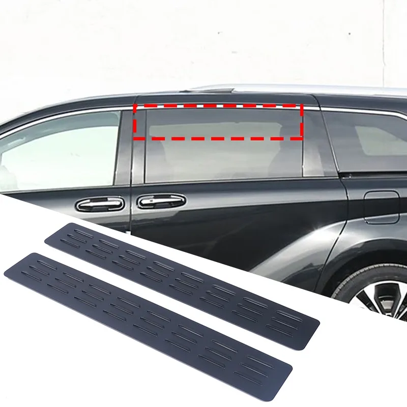 

Для 2021+ Toyota Sienna/Gravia, крышка заднего окна, боковая шторка, накладка, задние вентиляционные жалюзи, автомобильные аксессуары из алюминиевого сплава