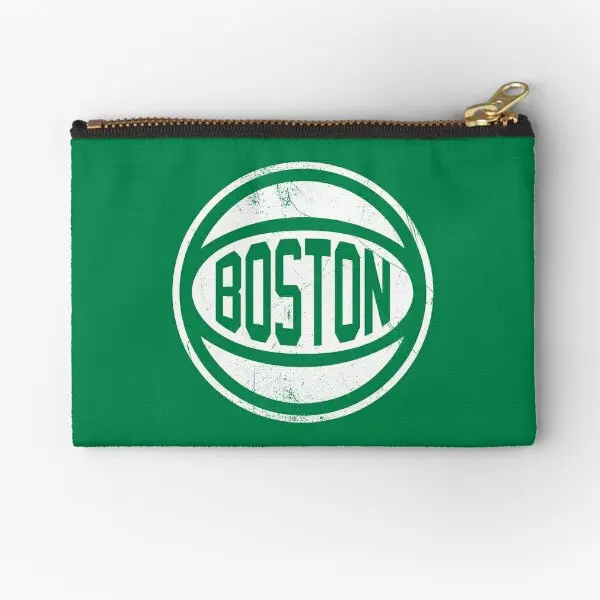 Boston Retro Ball 1  Zipper Pouches Women Coin Packaging Pocket Small Wallet Money Storage Underwear Key Panties Men Socks Bag