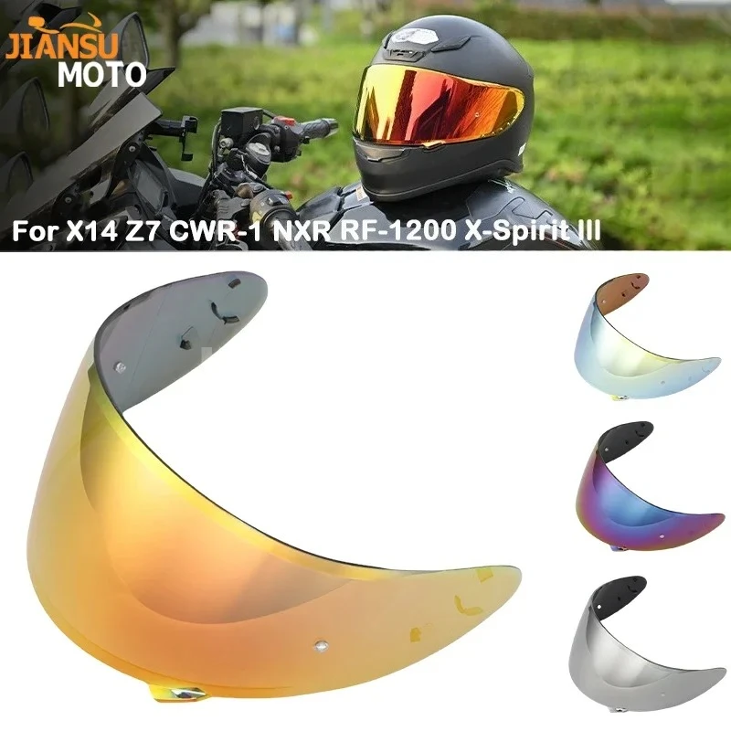 

Helmet Visor for SHOEI X-14 X14 Z-7 Z7 CWR-1 CWR1 NXR RF-1200 RF1200 X-Spirit III XSpirit 3 X-Fourteen X Fourteen RYD CWR-F CWRF