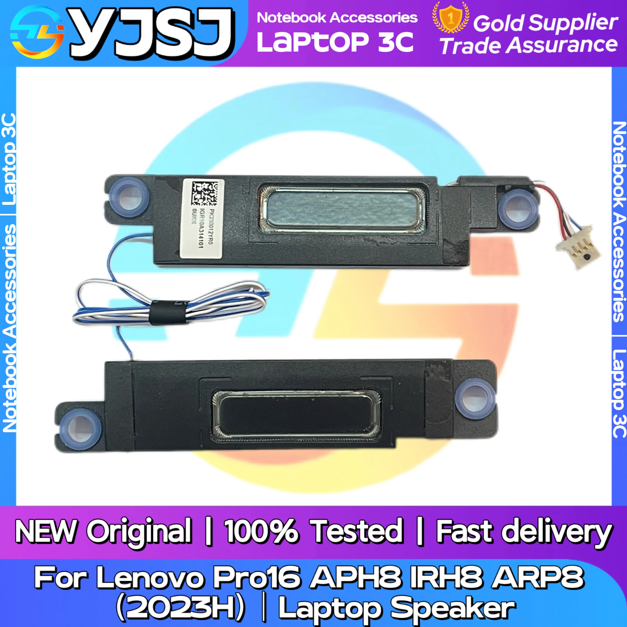

New Original Laptop Notebook Audio Speaker For Lenovo Pro16 AHP9 S580-16 2024H built-in left and right speaker horn audio