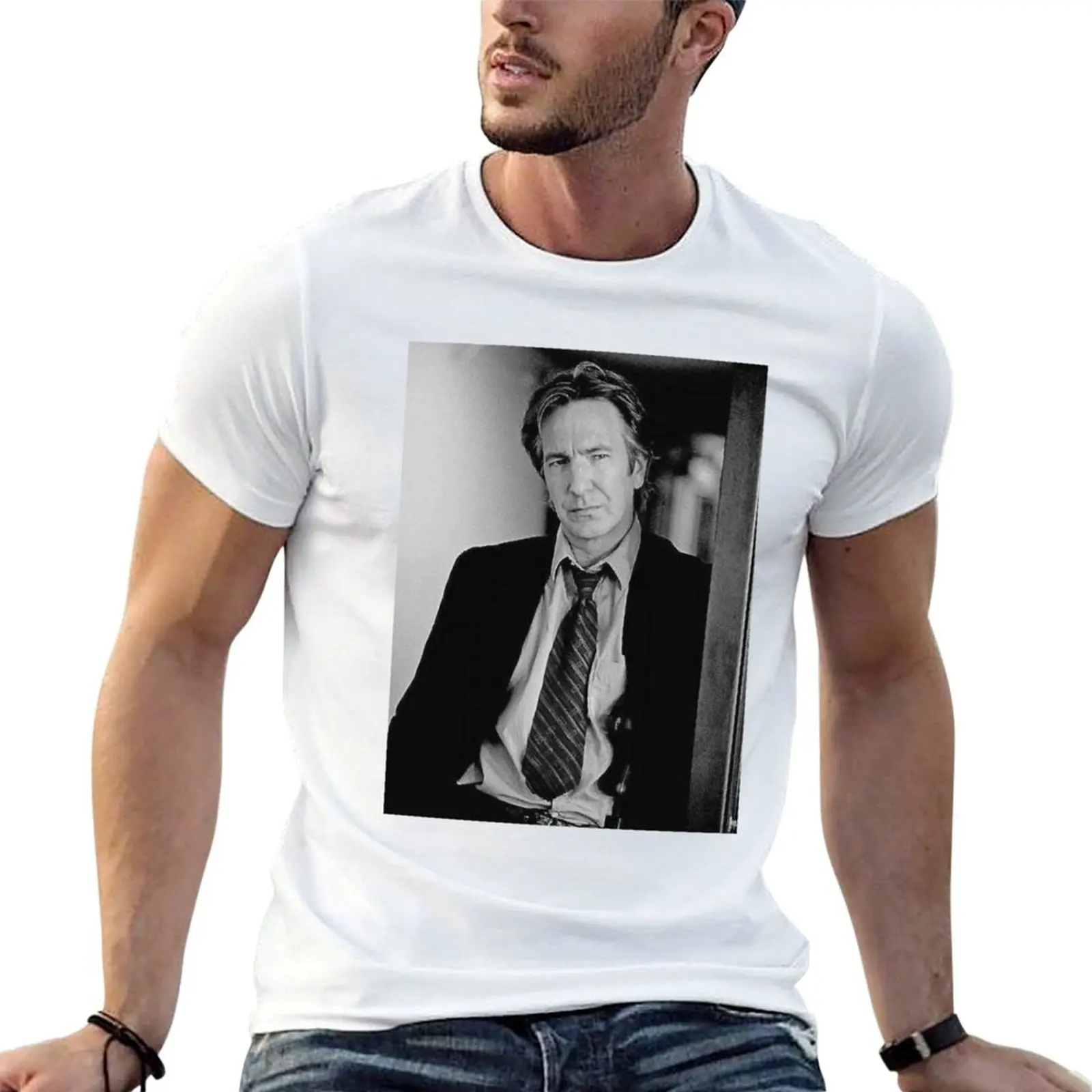 

Alan Rickman T-Shirt t shirt man designer t shirts for man graphic tees T-Shirt