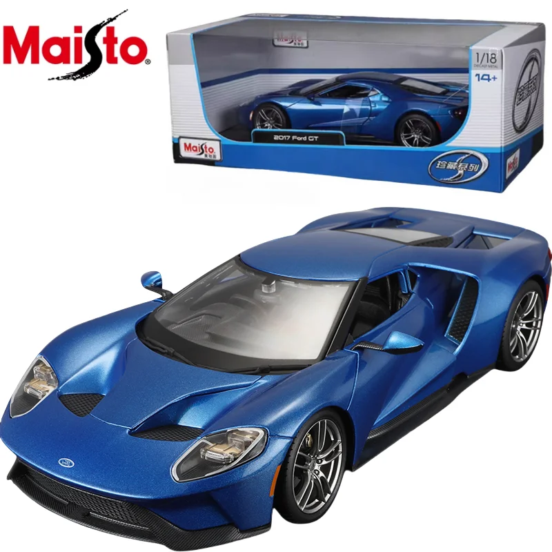 1:18 Original Ford gt model alloy compression shaft miniature simulation model,adult decoration,boy toys,children's holiday gift