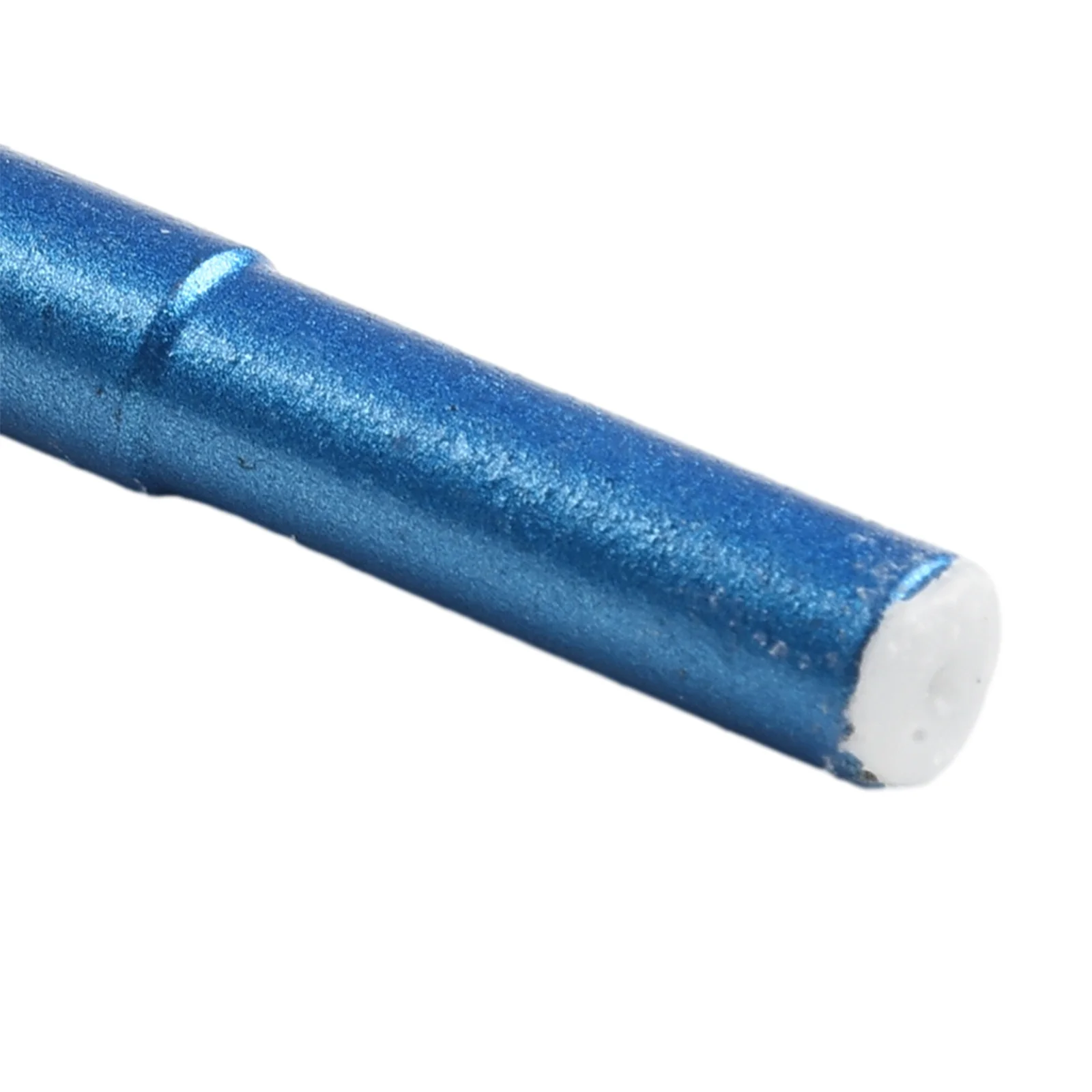 Per utensile per attacco punta da trapano per mandrino da trapano blu con cera rinfrescante per forare utensili elettrici per marmo in plastica dura di granito