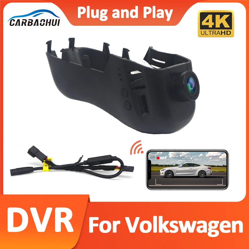 

New Plug and Play WIFI Dash Cam Car DVR Car Camera for Volkswagen vw Touareg 2010 2011 2012 2013 2014 2015 2016 2017 Wireless