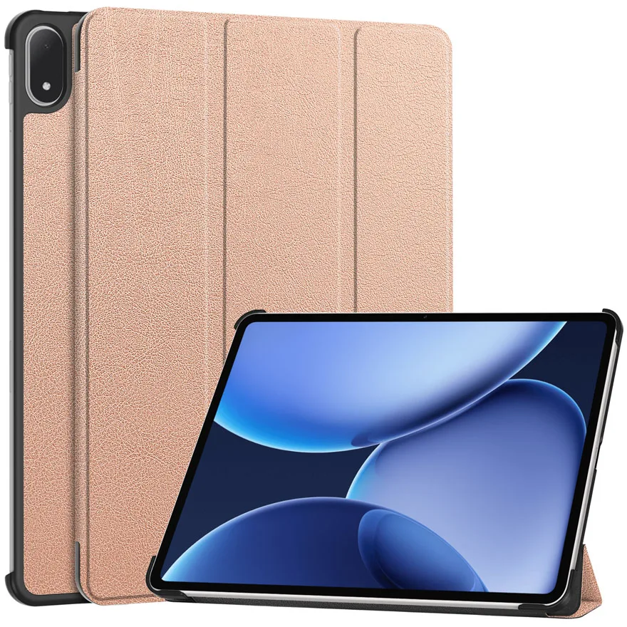 

For Oppo Pad 4 Pro Case Tri-Folding Flip Stand Case Funda for OnePLus Pad 2 Pro/OnePlus Pad 3 13.2" Tablet with Auto Sleep Cover