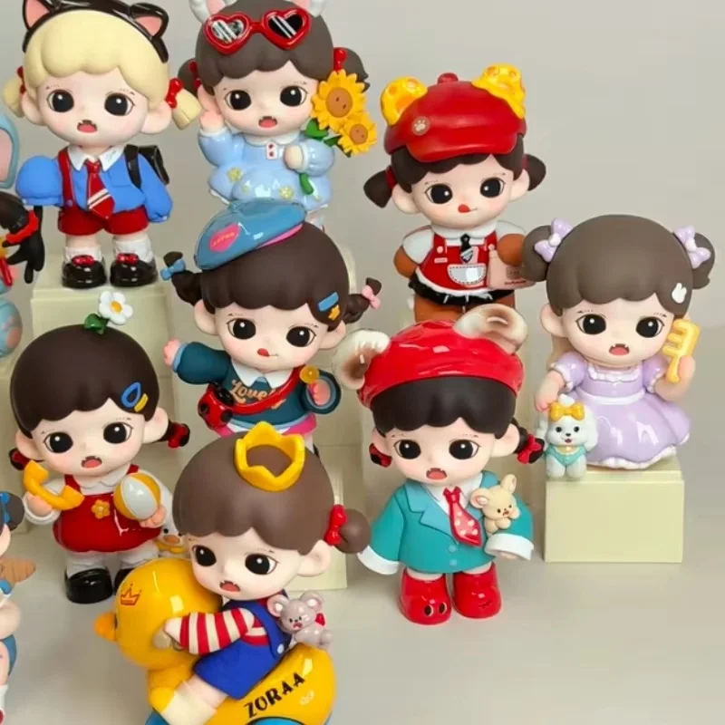 

Hot Genuine Zoraa Cute Justice Series Blind Box Trendy Handmade Cute Room Desktop Decoration Anime Doll Toy Girls Surprise Gift