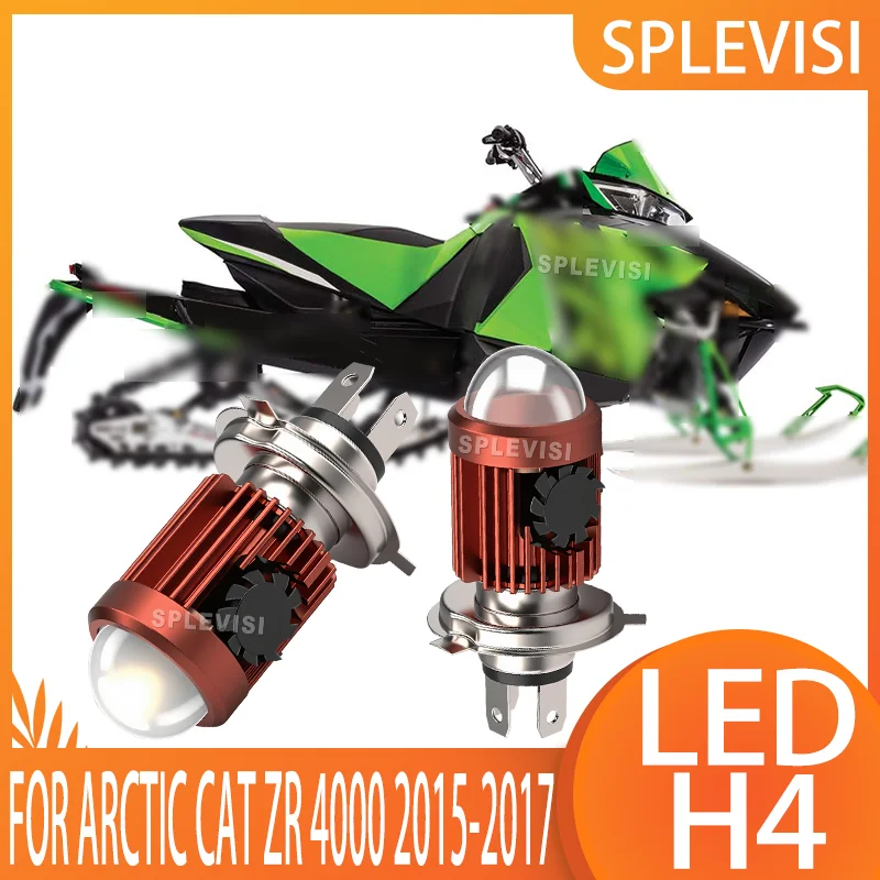 

Powerful Focusing High Definition Lens LED Motorcycle Headlight Bulb High Brightness For Arctic Cat ZR 4000 2015 2016 2017