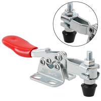 GH-201L 27Kg 60lbs Horizontal Toggle Clamp Quick Release Woodworking Workbench Lever Clip Carpentry Fixture Tools