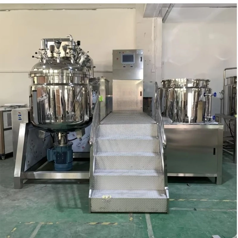Stable Mechanical Cosmetic Production Line Homogenizer for Cream Lotion and Body Oil Mixing