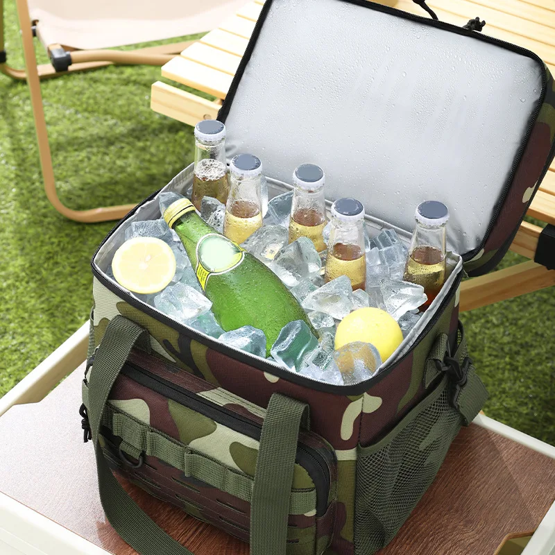 Thickened Freezer Bag High-Quality Insulated Lunch Bags Tactical Ice bag Portable For Traveling Hiking Beach Trips bolsa  сумка