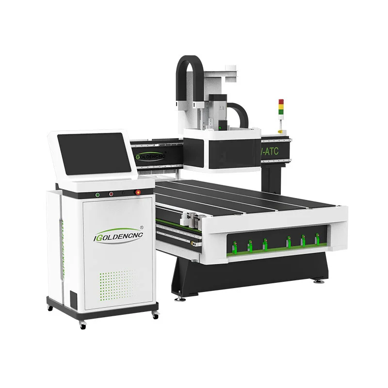 Price Igoldencnc Best Large Size 1325 1530 2030 2040 3 Axis Atc Cnc Router Wood Acrylic Woodworking Machine For Furniture